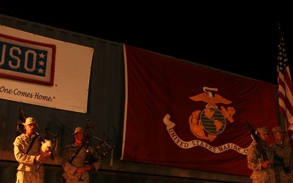 Hard Corps Pipes:Accomplished CLB-6 Bagpipe Player Laces Afghan Air With Musical Motivation