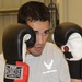 Air Weapons Officer Throws Punches in the Ring, in the Sky