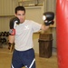 Air Weapons Officer Throws Punches in the Ring, in the Sky