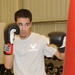 Air Weapons Officer Throws Punches in the Ring, in the Sky