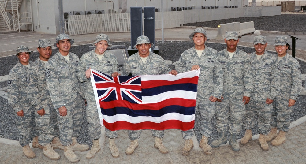 Hawaii Air National Guard Services Airmen Serve in Southwest Asia