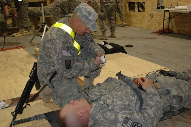 Mass Casualty Training Exercise on Bagram Airfield