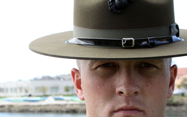 Company M drill instructor trains recruits, catches fish