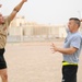 Troops play Ultimate Football to celebrate Armed Forces Day