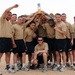 Troops play Ultimate Football to celebrate Armed Forces Day