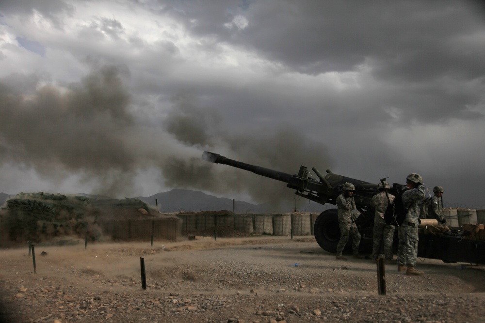 Support fire mission