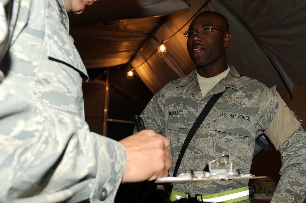 Bagram Airmen Providing Force Protection