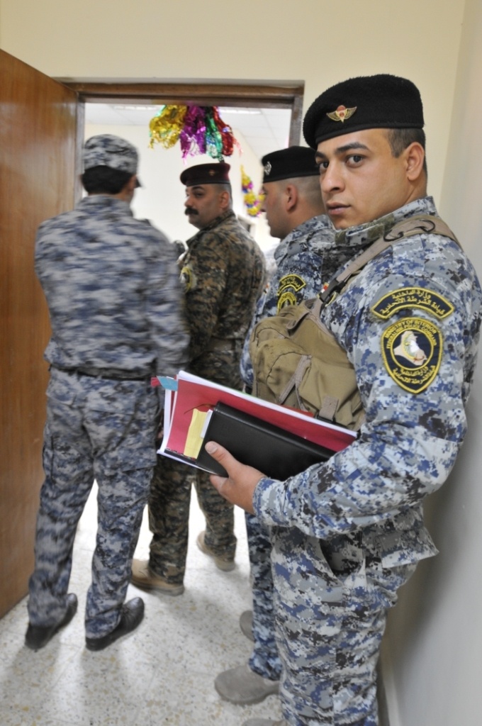 Baghdad's Federal Police Medical Training Center Graduates First Class of Medics