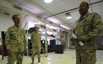 Commander Naval Expeditionary Combat Command RADM Michael P. Tillotson Visits CTF 56