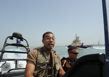 HPU operations along Bahraini Piers