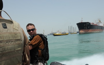 HPU operations along Bahraini Piers