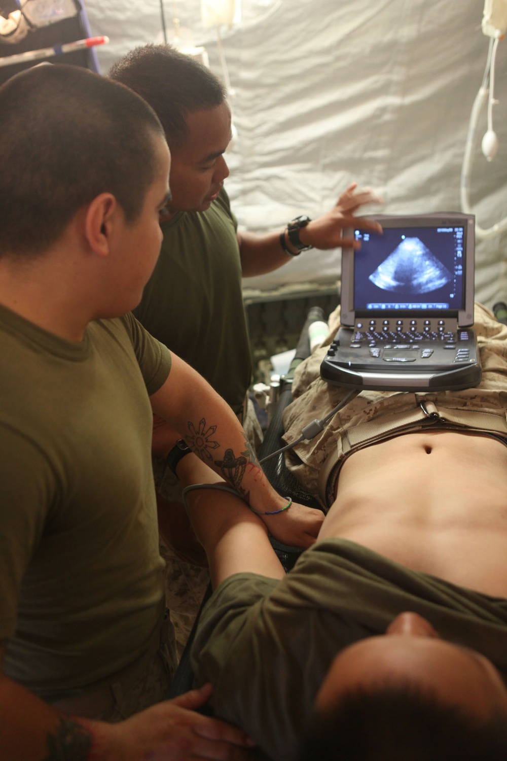 Corpsman build on knowledge of others
