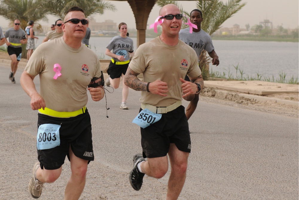 Engineers construct foundation for cancer awareness with 5k run