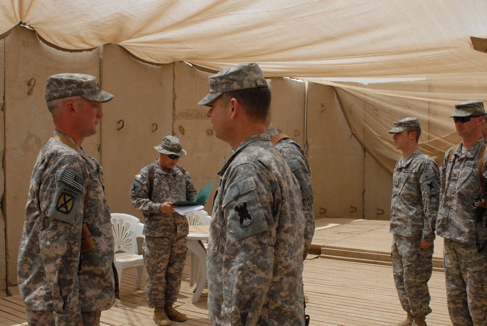 Louisiana Guardsman honored five years after event