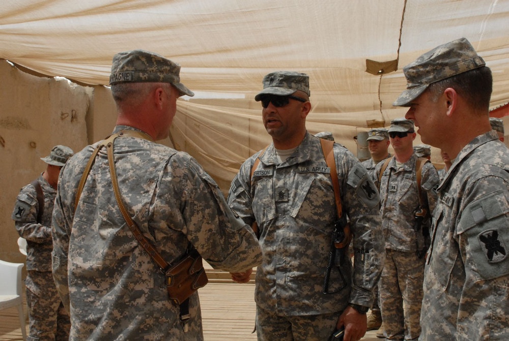 Louisiana Guardsman honored five years after event