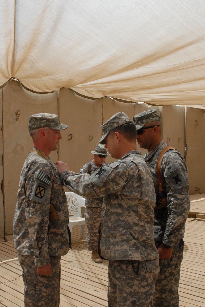 Louisiana Guardsman honored five years after event