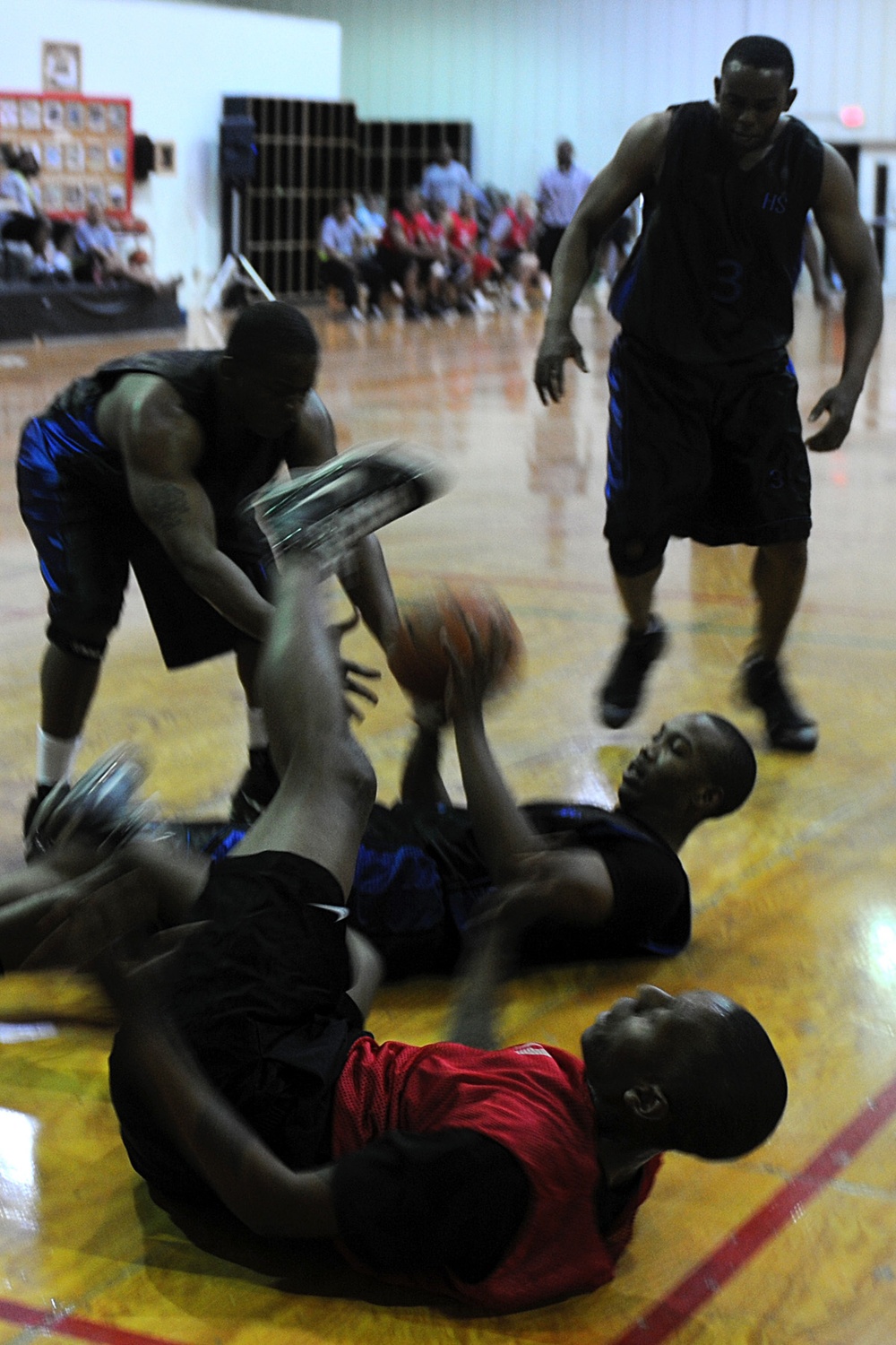 1AD teams battle in basketball league
