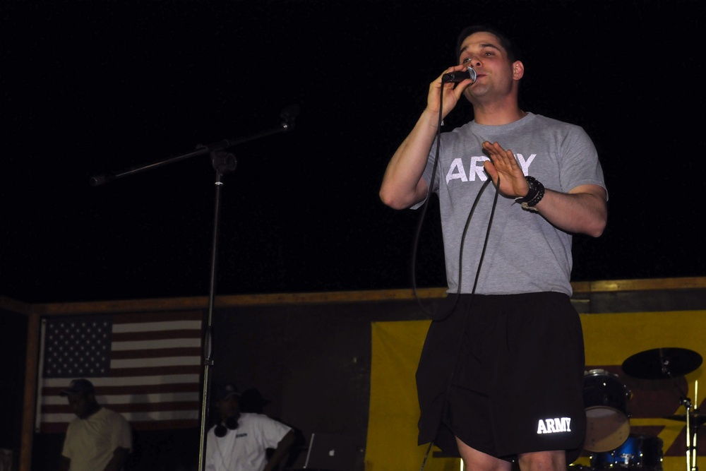 Baghdad Talent Show entertains service members at Camp Liberty