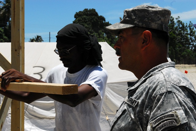 Maj. Gen Trombitas visits Haiti