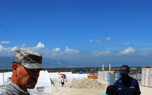 Maj. Gen Trombitas visits Haiti