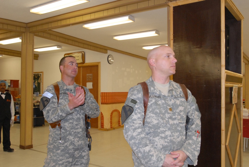 Tiger Brigade Observes National Day of Prayer in Baghdad