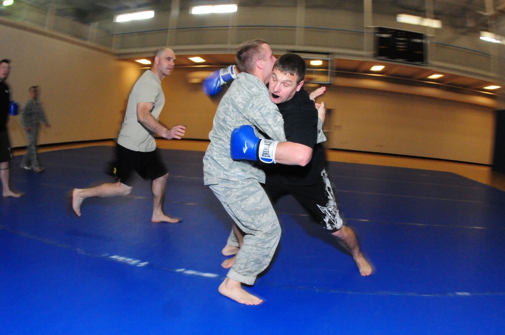Combatives Training for North Dakota Military Members
