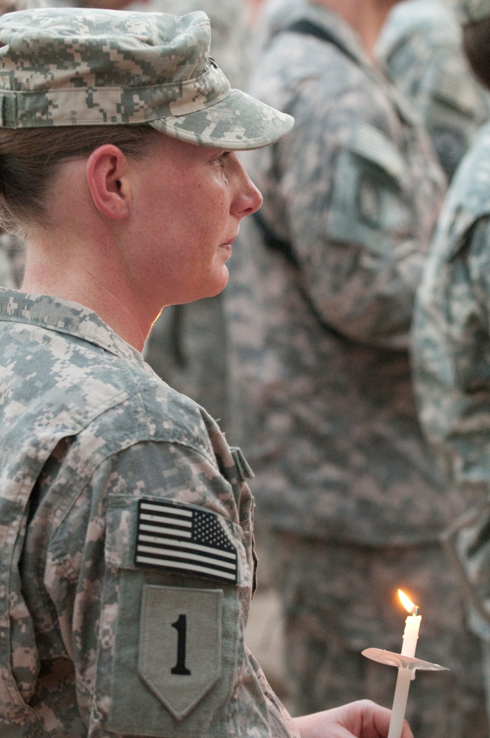 Military Police at Camp Victory hold memorial ceremony to end National Police week