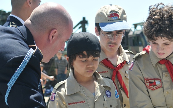 The Old Guard Participates in 2010 Joint Service Open House