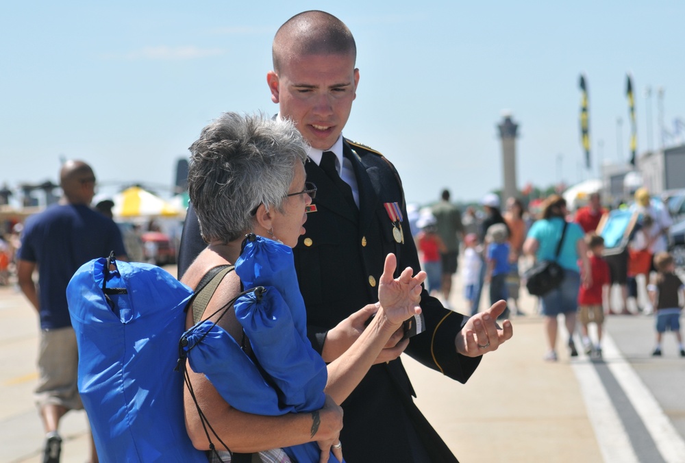 The Old Guard Participates in 2010 Joint Service Open House