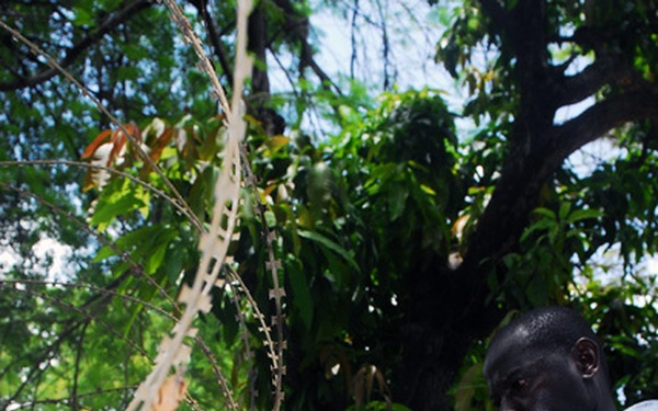 Joint Task Force-Haiti Engineers teaching the Haitian Police