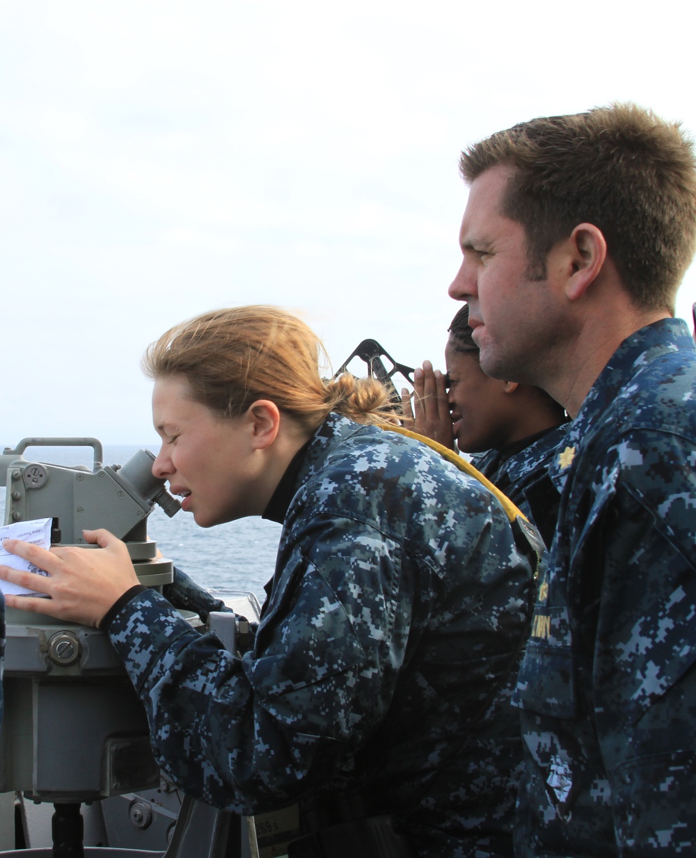 SPAWAR Employees experience life aboard the USS Gridley