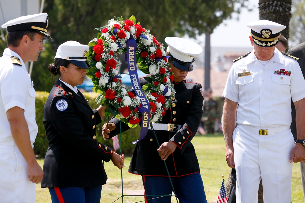 Wreath laying ceremony