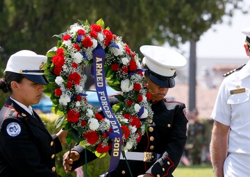 Wreath laying ceremony