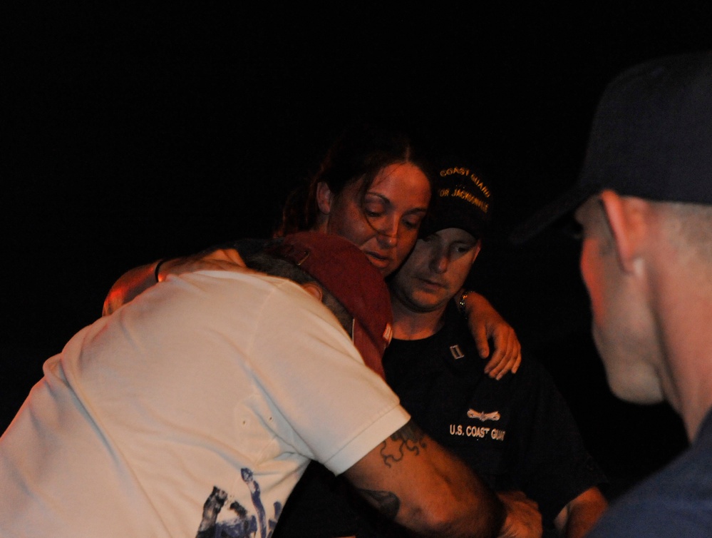 Three Boaters Rescued Off Brunswick, Ga.