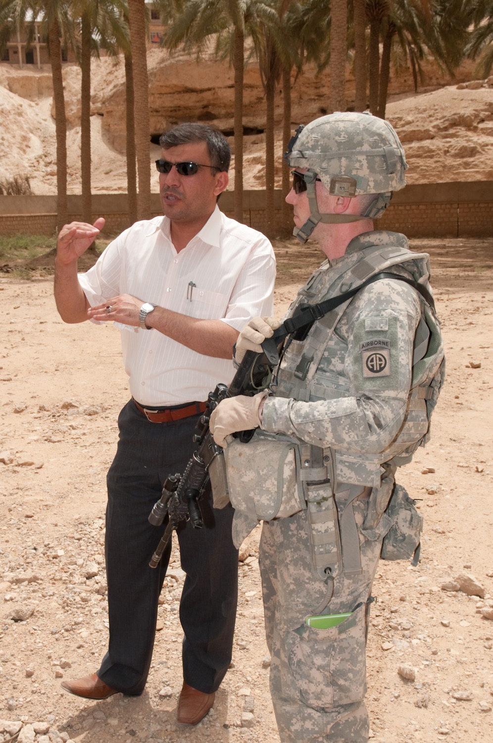 Mayor invites U.S. forces to tour model town