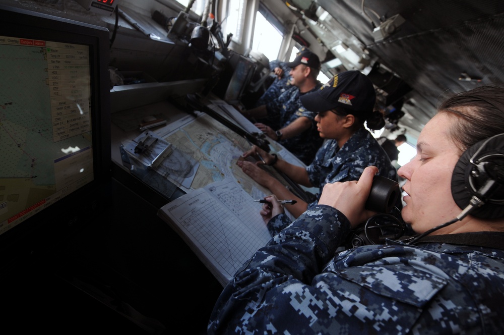 USS Ronald Reagan undergoes sea trials