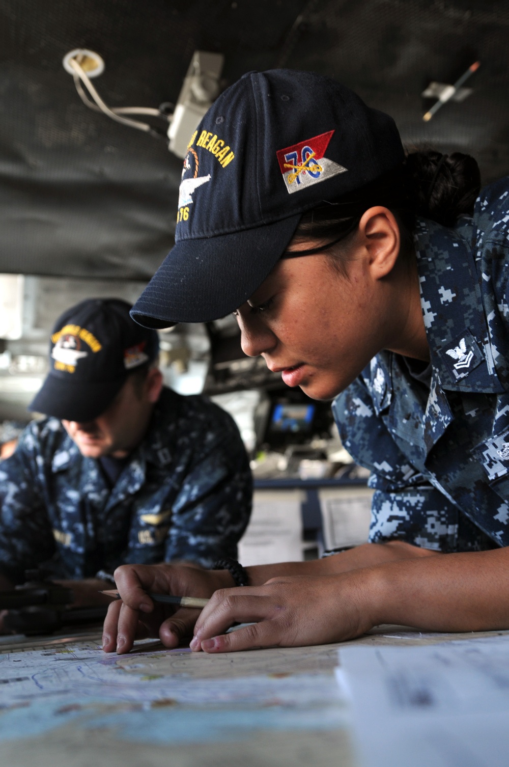 USS Ronald Reagan undergoes sea trials