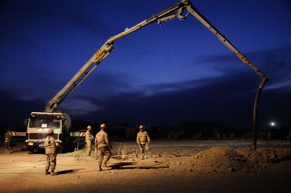Camp Leatherneck action