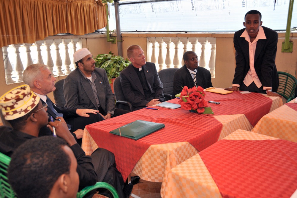 U.S. Muslim Chaplain Visits East Africa
