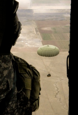 The 197th STC(A) Trains to Air-drop Cargo