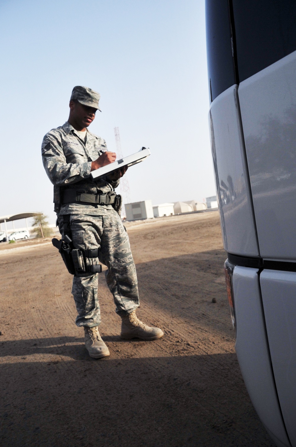 Columbus NCO, Tunica Native, Supports Security Forces Ops for Southwest Asia Wing