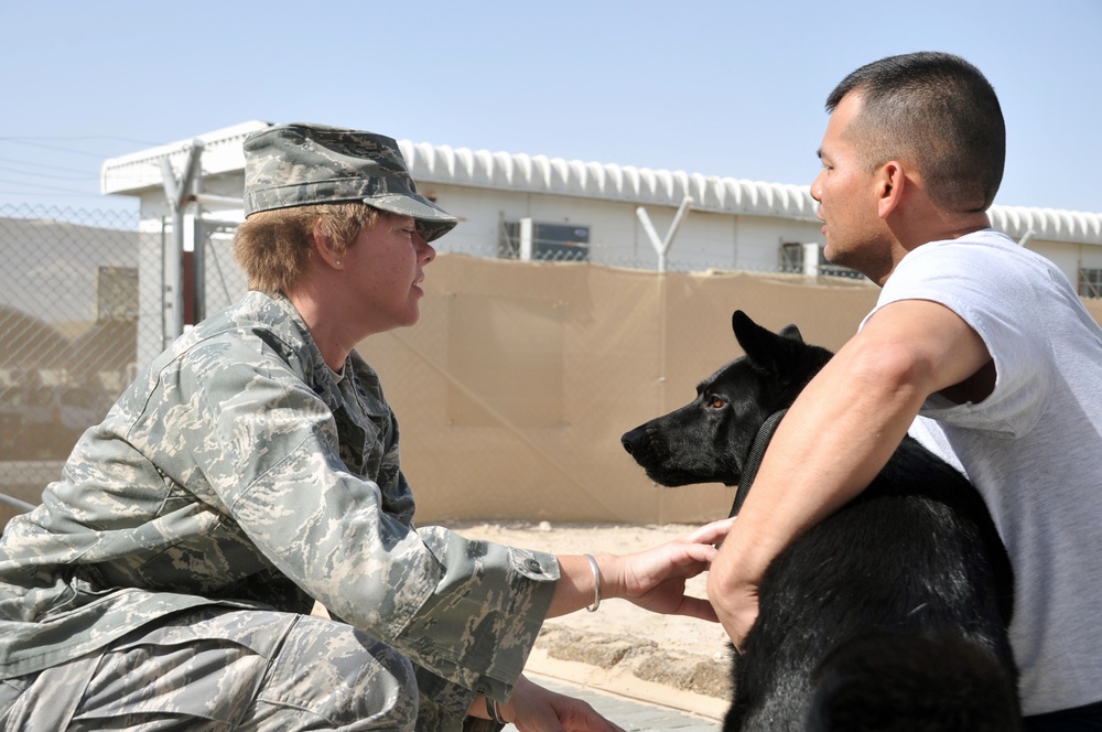 Ramstein Captain, Saint Francis Native, Serves As Public Health Officer, Veterinarian for Southwest Asia Wing
