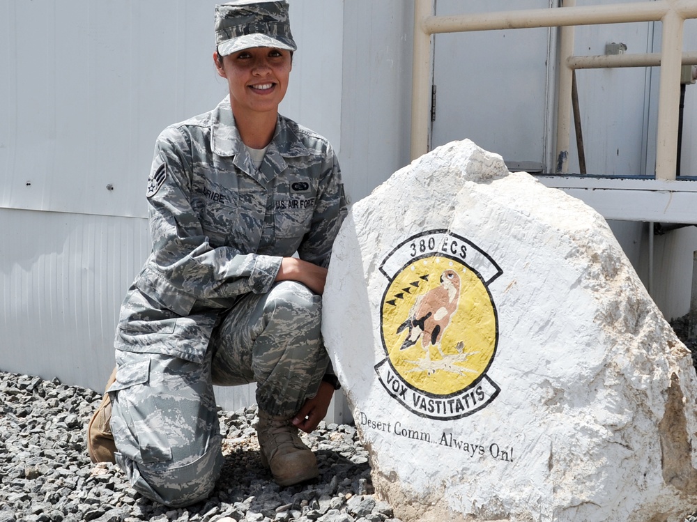 Luke Senior Airman, Madera Native, Keeps Deployed Wing Driving Down the Cyber Highway in Southwest Asia