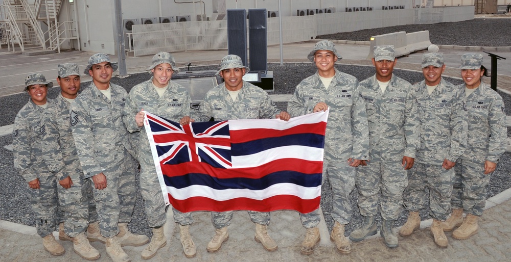 Hawaii Air National Guard Services Airmen Serve in Southwest Asia