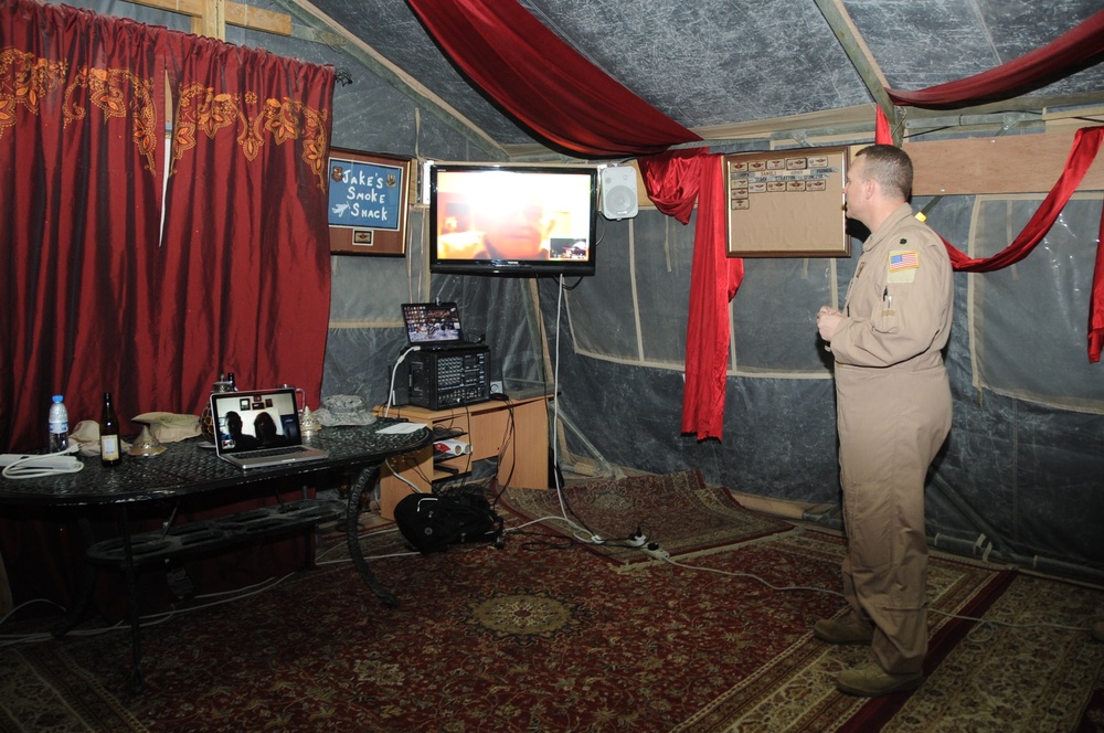 380th Bombardment Group Veterans Honored With Presentation at Southwest Asia Base