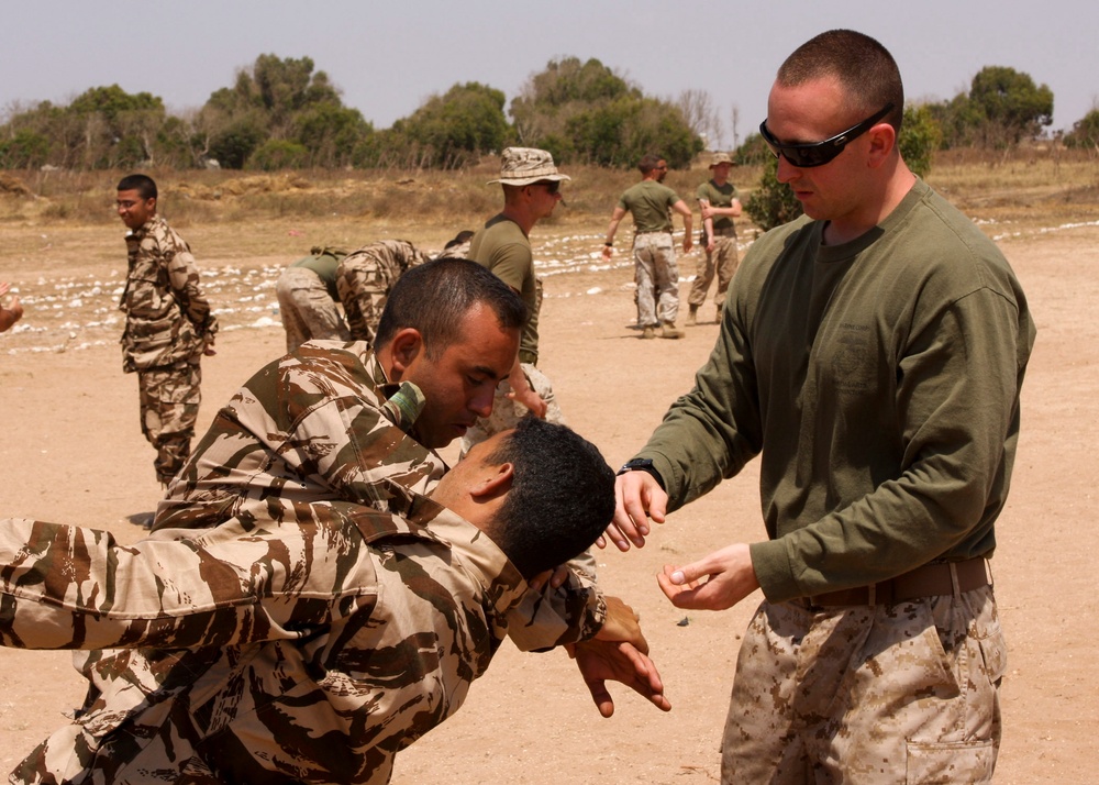 Marine MP's Enhance Foreign Relations Through Non-lethal Tactics