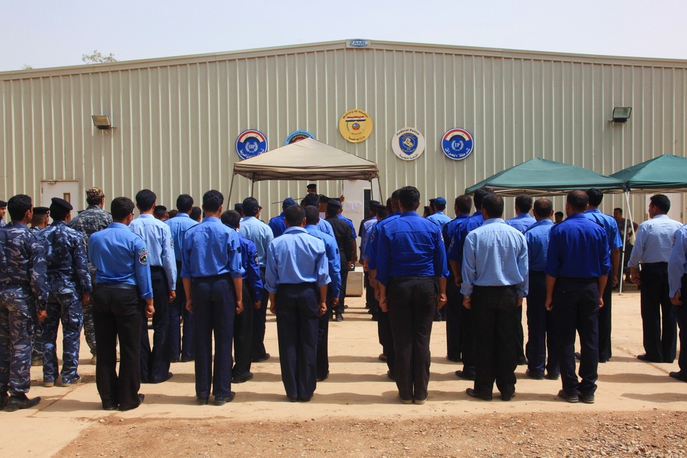 Iraqi Police Graduation Ceremony