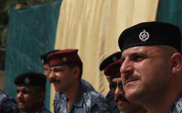 Iraqi Police Graduation Ceremony