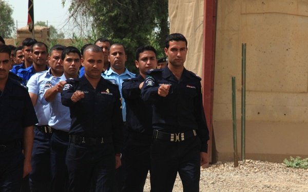 Iraqi Police Graduation Ceremony
