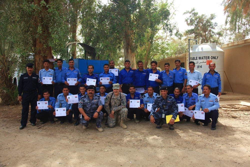 Iraqi Police Graduation Ceremony
